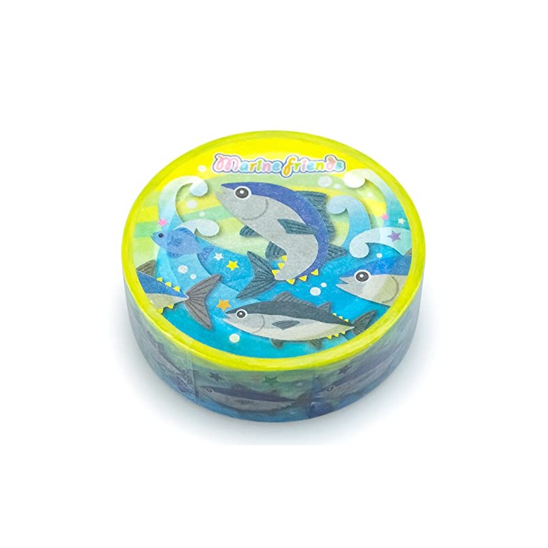 The Access Fish Masking Tape Marine Friends Tuna 0.6 inch