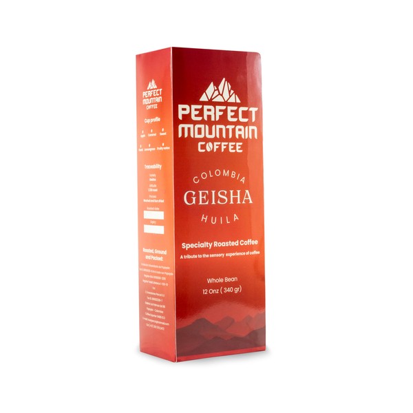 Geisha Coffee Beans Whole Bean, Specialty Roasted Coffee, Origin 100%