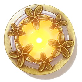 Jar Candle Toppers Scented Candles Cover, Candle Topper Bauhinia Embellish for Candle Jars, Candles Gifts for Women Candle Accessories Jar Candle Lid, Prevent Touch Help Jar Candles Melt Evenly Space