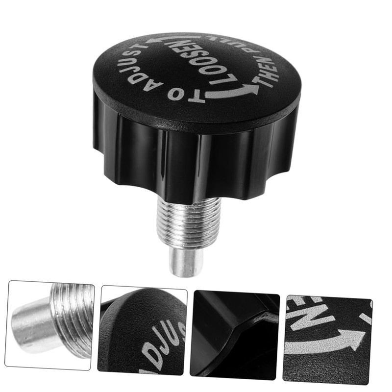 SUPVOX 4pcs Exercise Bike Pull Pin Knob Rotating Height Accessory