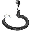 Protective contact extension, spiral extension stretches from 0.76 m