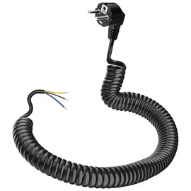 Protective contact extension, spiral extension stretches from 0.76 m