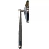 Moore Parts Manx Buggy Chrome Sideview Rectangular Mirror W/Aluminum Mount,