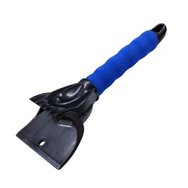 LAINLOY Ice Scraper for Cars, Scratch-Free Winter Window and Windshield Snow Ice Scraper, Foam Grip Frost Removal Accessories for Cars, Trucks, SUVs (Blue)