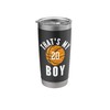 That's My Boy Basketball Number #20 Stainless Steel Insulated Tumbler