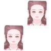 COHEALI 2 Sheets Plastic Makeup Practice Board Face Painting Board