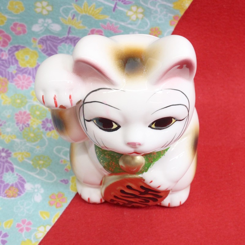 Castle Enterprises Maneki Neko (Maneki Neko Right Hand) Coin Bank,