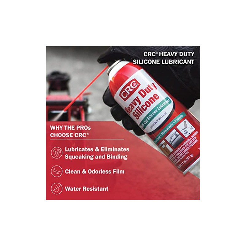 CRC 05074 Heavy Duty Silicone Lubricant - 7.5 Wt Oz.