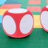 JOINPAYA Pack of 5 Foam Cubes for Labelling: Dry Wipe