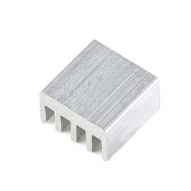 50pcs Aluminum Heatsink 8.8*8.8*5mm Suitable for CPU Electronics Chip Heat Conduction Block, LED Heatsink, etc.