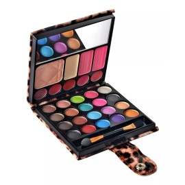 Ecvtop Maquillaje Profesional Paleta De Sombra Brillo Labial