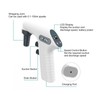 Electric Pipette Pump Controller 6 Levels Adjustable Speed Portable Pipette