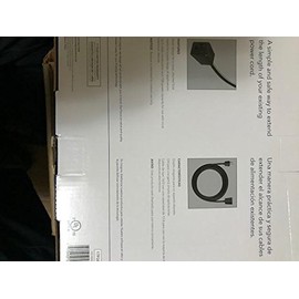 Insignia - 50' Extension Power Cord - Black