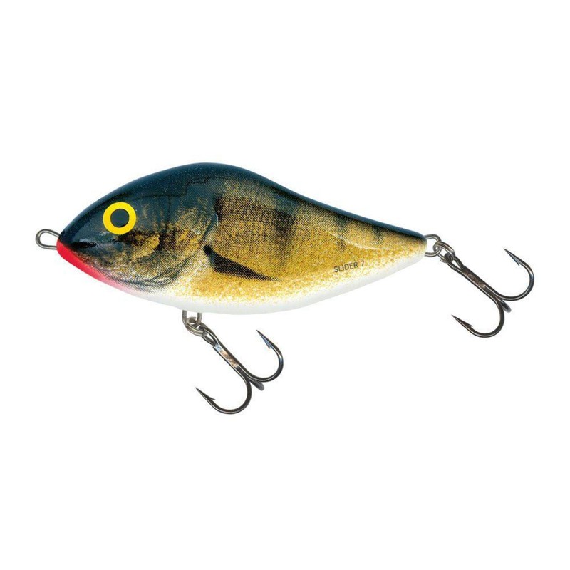 Salmo Sinking Slider Wounded Real Grey Shiner - QSD032