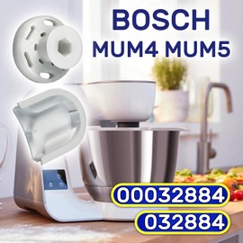 MONTERAL Bosch MUM4 MUM5 Food Processor Coupling with Original Code 00032884 032884