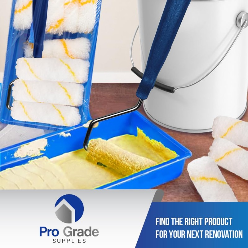 Pro Grade - Paint Roller Tool Kit - 10 Piece