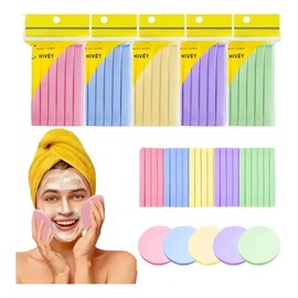 60 Pzs Esponja Facial Comprimida Para Limpieza Y Exfoliación
