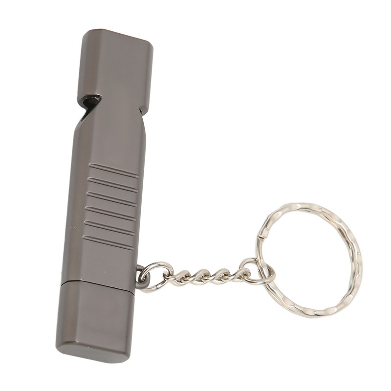 Whistle Flash Drive SOS Outdoor Waterproof 120dB Sound Multifunction Zinc
