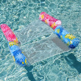 Elidepe Air Mattress Pool, XL Toy Water, Pack of 2 Pool Accessories, Fun Adults, 4-in-1 Water Toy, Water Hammock, Air Mattress as Armchair, Mattresses, Swimming Mat