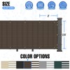 E&K Sunrise 2.5' x 62' Balcony Privacy Fence Screen Cover