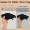 KN95 Face Mask Disposable Adults - 100 Pack Adjustable 5