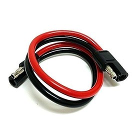 5 Pieces 8 Gauge 12" Quick Disconnect Polarized Inline Power Cable Wire Harness