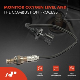 A-Premium - Sensor de oxígeno O2 compatible con Dodge Durango 2003-2005, Dakota 2003-2004, 4.7L, aguas abajo izquierda y derecha, juego de 2 piezas