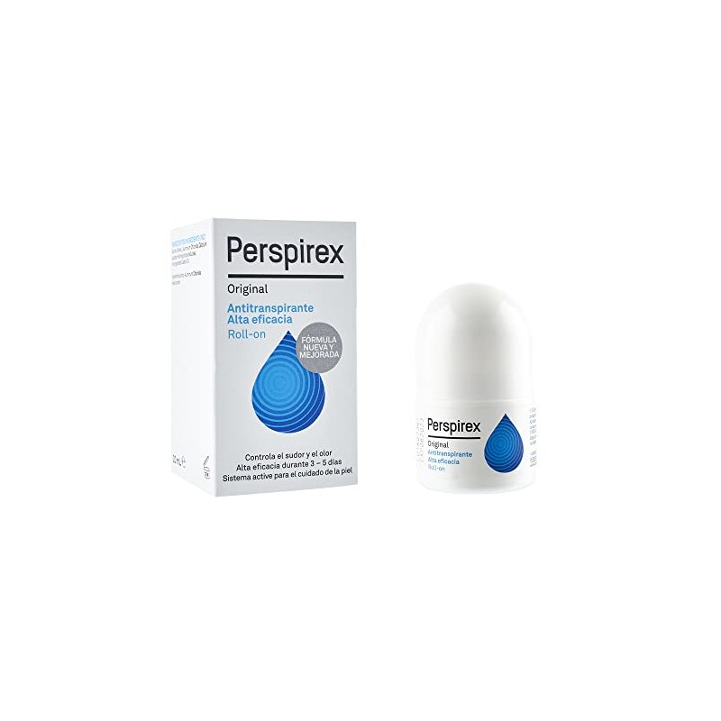 Perspirex Roll-On Original Antitranspirante para el Control de la Sudoración,