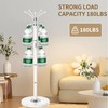 LOZABEE Metal Heavy Duty Coat Rack Stand, Modern 360° Roraty