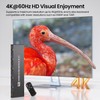 4K@60Hz HDMI KVM Switch 1 Monitor 5 Computers, USB 3.0