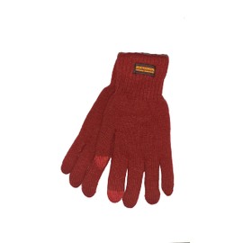Vera Tucci Heatseekers Thermal Gloves For Women Fleece Lined Heat Seeking Gloves Heated Gloves Women’s Winter Gloves For Women Insulated Gloves Designer Gloves Mittens G35 (MAROON)
