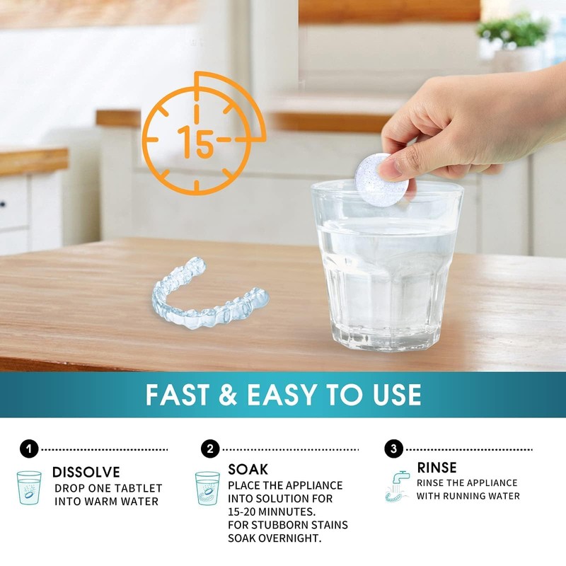 Y-Kelin Y-Kelin Orthodontic Retainer Cleansing Tablet 240 Tablet