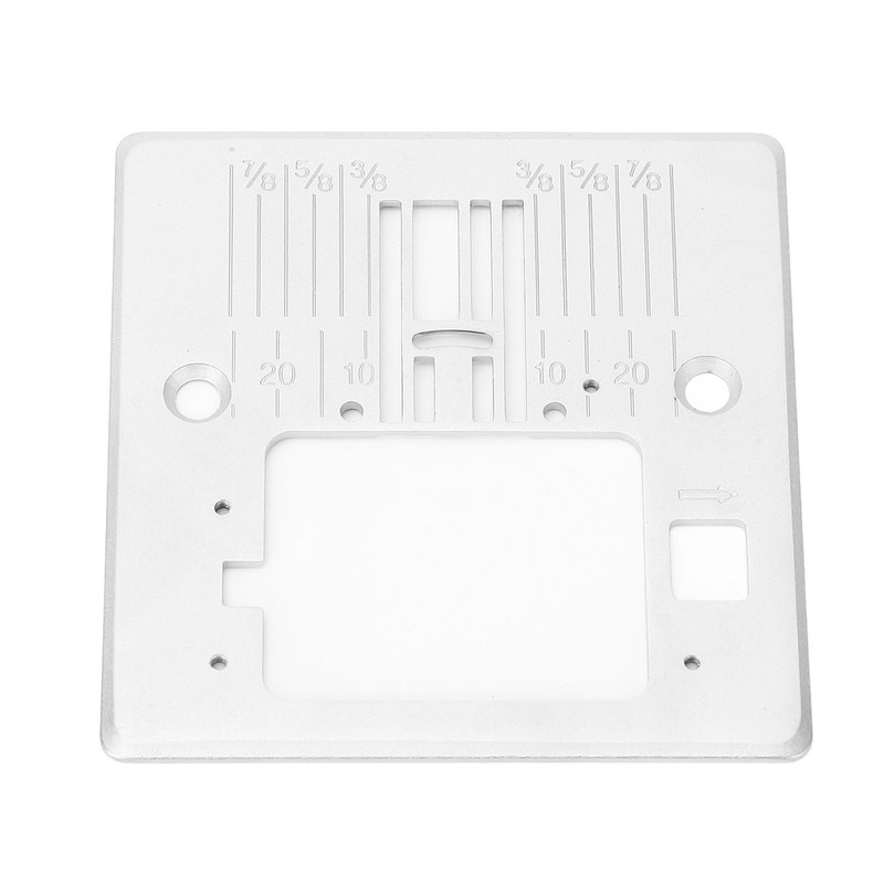 Sewing Machine Needle Plate Q235 Steel Throat Plate Replacement for