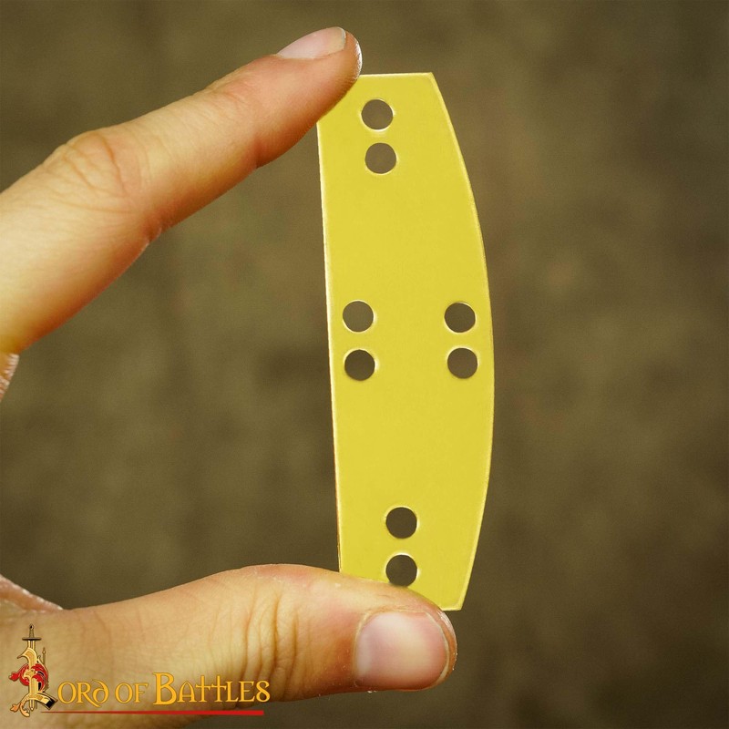 Lord of Battles 20-100pcs Steel Lamellar Armor Plates 20-22 Gauge