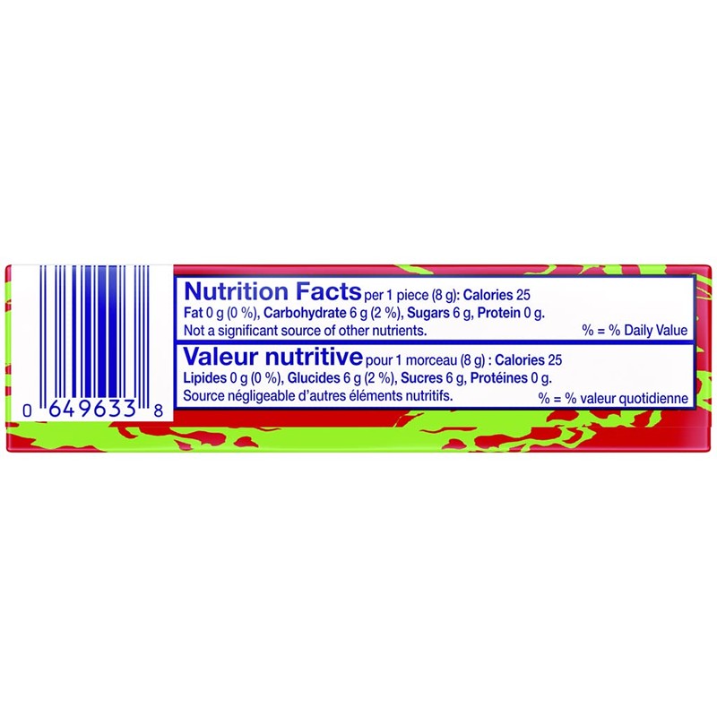 Hubba Bubba Max Strawberry Watermelon, 18-Count