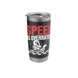 Pet Snail Owner Snail Care and Slow Steady Life Enthusiast Stainless Steel Insulated Tumbler