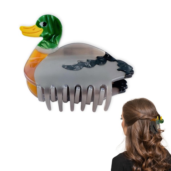 JamJam 1PCS 2.9"Small Duck Claw Clip Cute Fun Animal Unique
