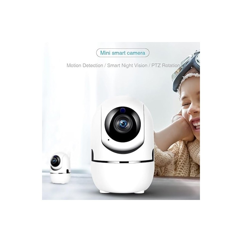 Indoor Surveillance Camera, Indoor Surveillance Camera, Wi-Fi Camera, Motion Detection,