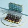 ROWNYEON Weekly Pill Box Organiser Pill Boxes 7 Day 3