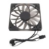 140mm PWM ARGB Fan Ultra Thin 15mm MFDB Dynamic Pressure