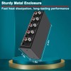 FlyroadUp 3.5mm Aux + RCA L/R Bi-Directional Stereo Audio Switch