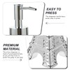 Ipetboom Ceramic Travel Silver Pump Shower Bathroom Tower Hand Eiffel