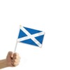 25PCS Scotland Handheld Small Flag, Scottish Hand held Mini Decor