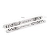Aba Group Nail Files 100/180 Straight Standard Flamingo Safe Packaging,