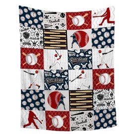 Baseball Blanket Ultra Soft Baseball Blanket for Toddler Women Men Birthday Anniversary Baseball Gifts for Sport Lovers 40"x50"for Kids/Child