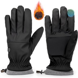 Winterhandschuhe für Herren Damen,Thermo Fahrradhandschuhe Damen Herren,Wasserdicht Fahrradhandschuhe,Winddicht Warme Geeignet für Outdoor Sportarten, Laufen, Wandern, Skifahren, Fahrradhandschuhe