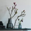 Holmegaard Flora Short Neck Vase - Smoke - H12cm