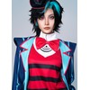 OSIAS Upgraded Hazbin Hotel Vox Cosplay Costume(XXL)