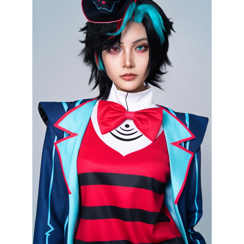 OSIAS Upgraded Hazbin Hotel Vox Cosplay Costume(XXL)