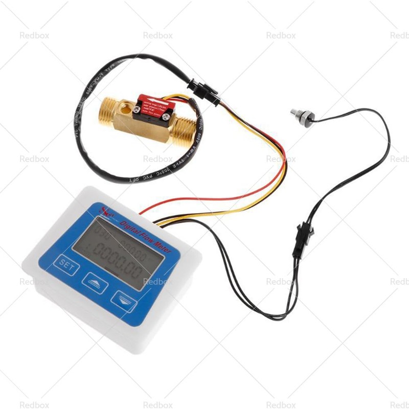 Flow Meter Digital Turbine Flow Meter Gauge Kerosene Fuel Water